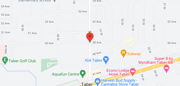 map of 5010 51 Avenue